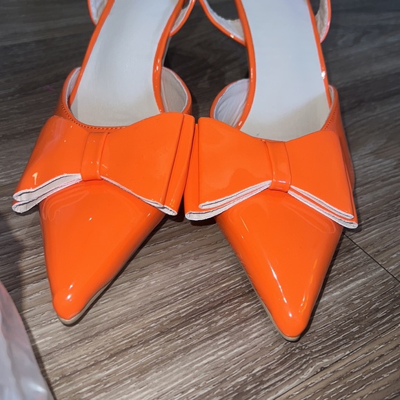 stylewe orange bow heels - Picture 8 of 8